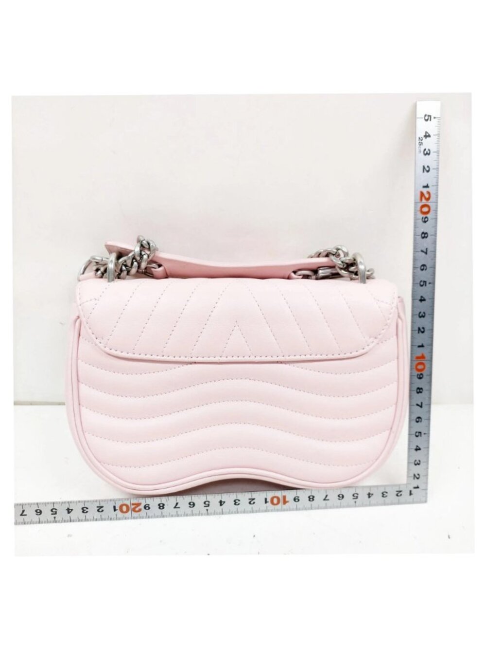 Authentic Louis Vuitton New Wave Pink Chain Bag LV Quilted Leather Shoulder Bag - Picture 3 of 14